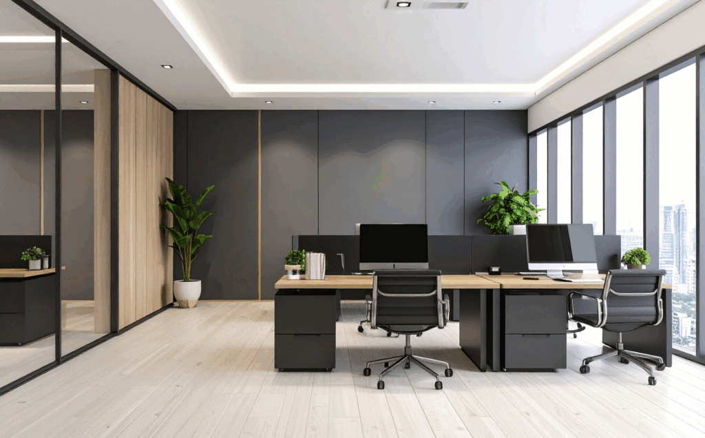 modern office layout